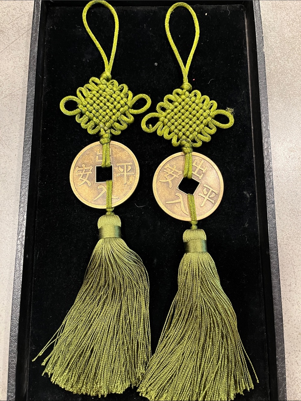 Chinese Knot Tassel Oraments - Feng Shui Coins